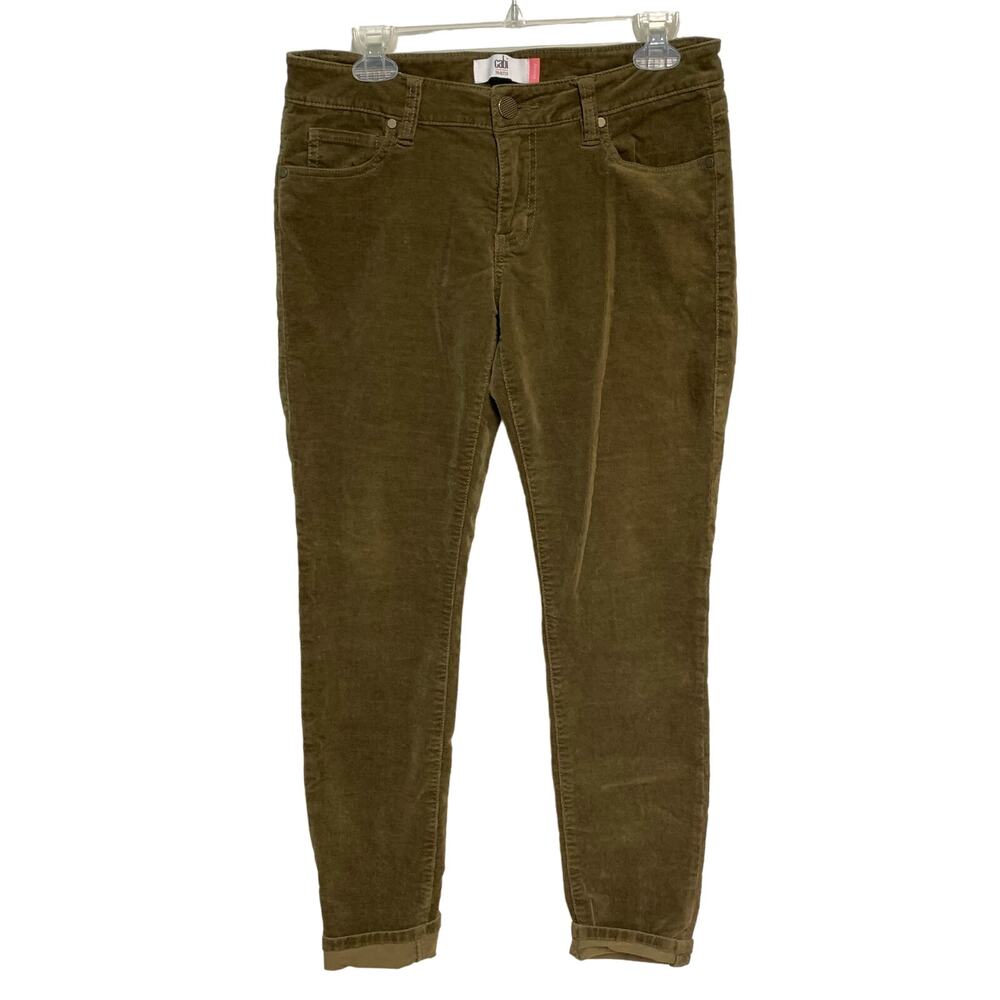 CAbi Jeans Women’s Cotton Corduroy Brown Skinny Jean Pants Size 6